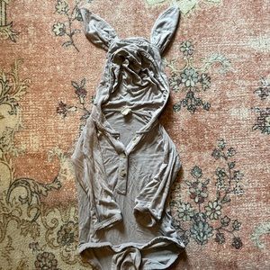 Bunny ear body suit